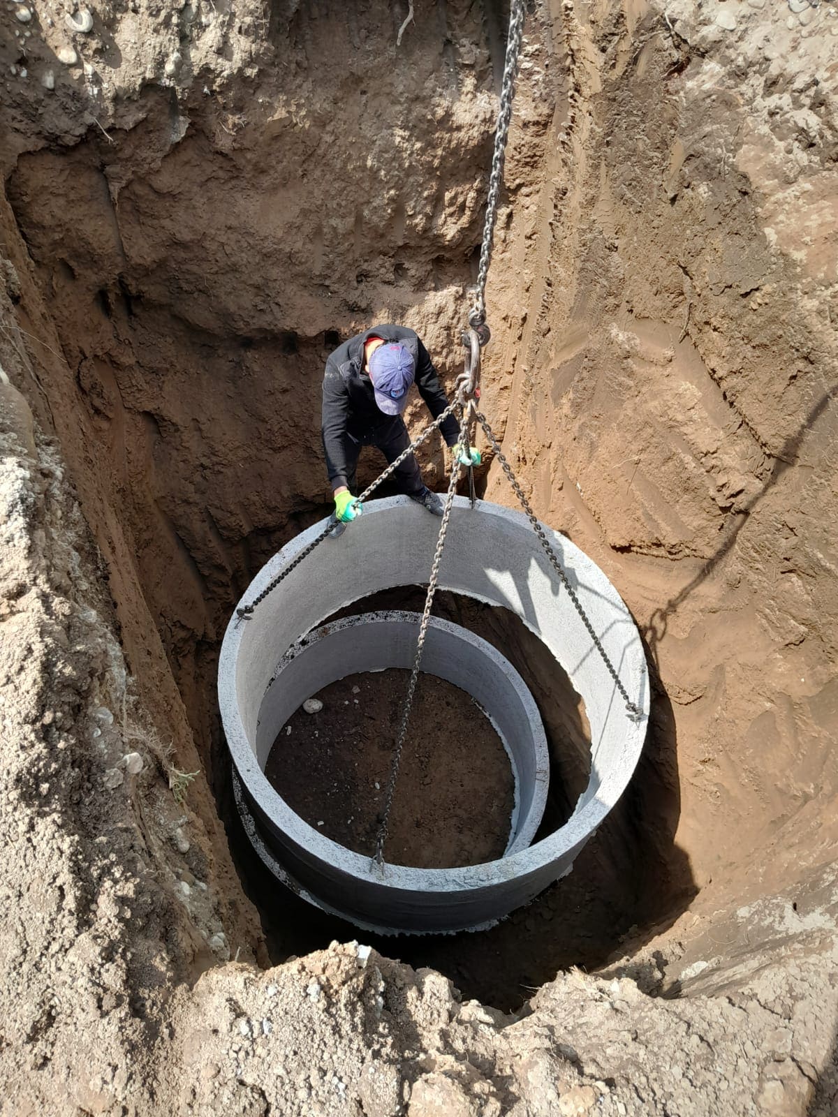 копка колодца